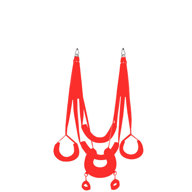 Adult Sex Swing and 360 Degree Spinning Indoor Swing - Red - image 4