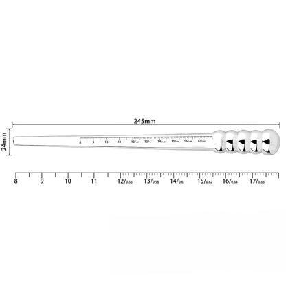 Precision Urethral Soudning Rod with Scale - XL - image 13