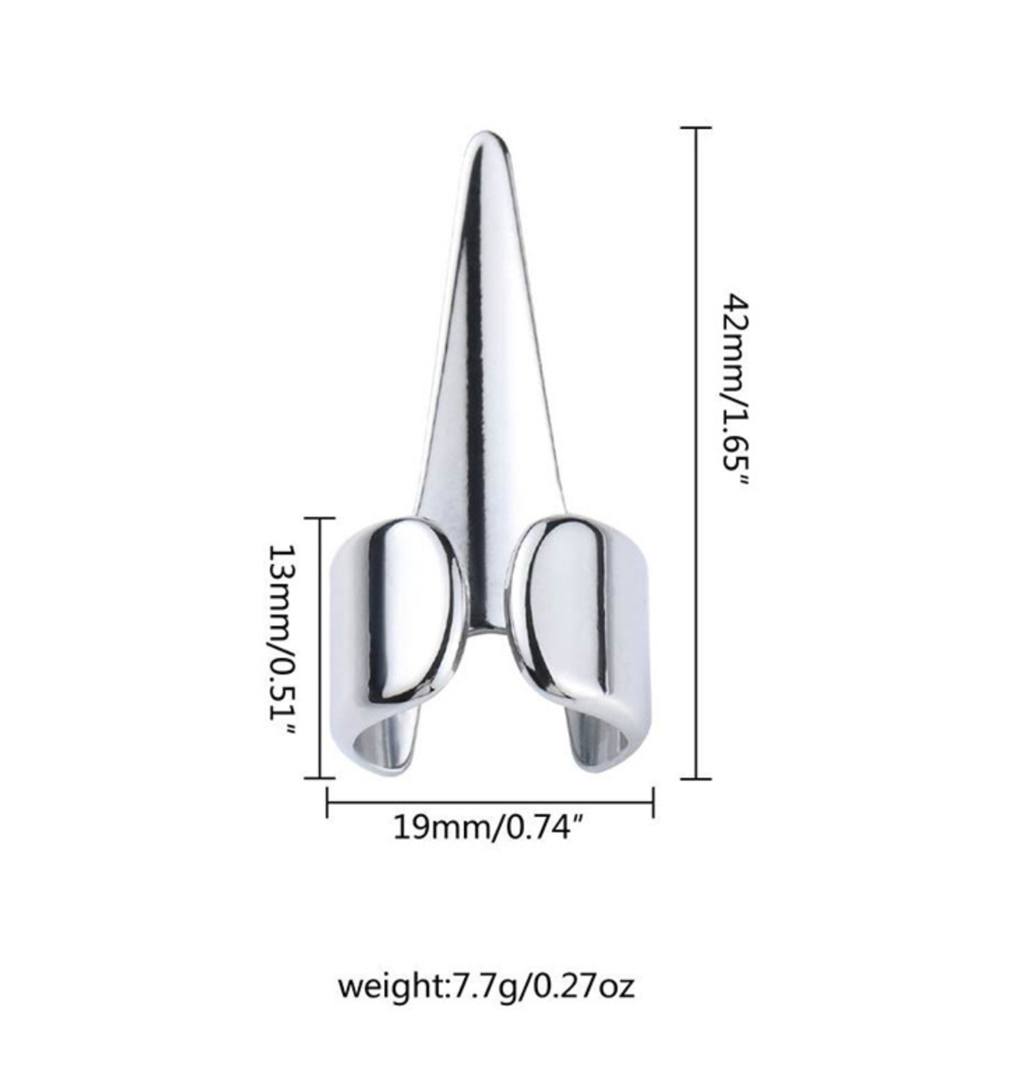 SM Adult Sex Toys Stainless Steel Flirting Nails - image 1