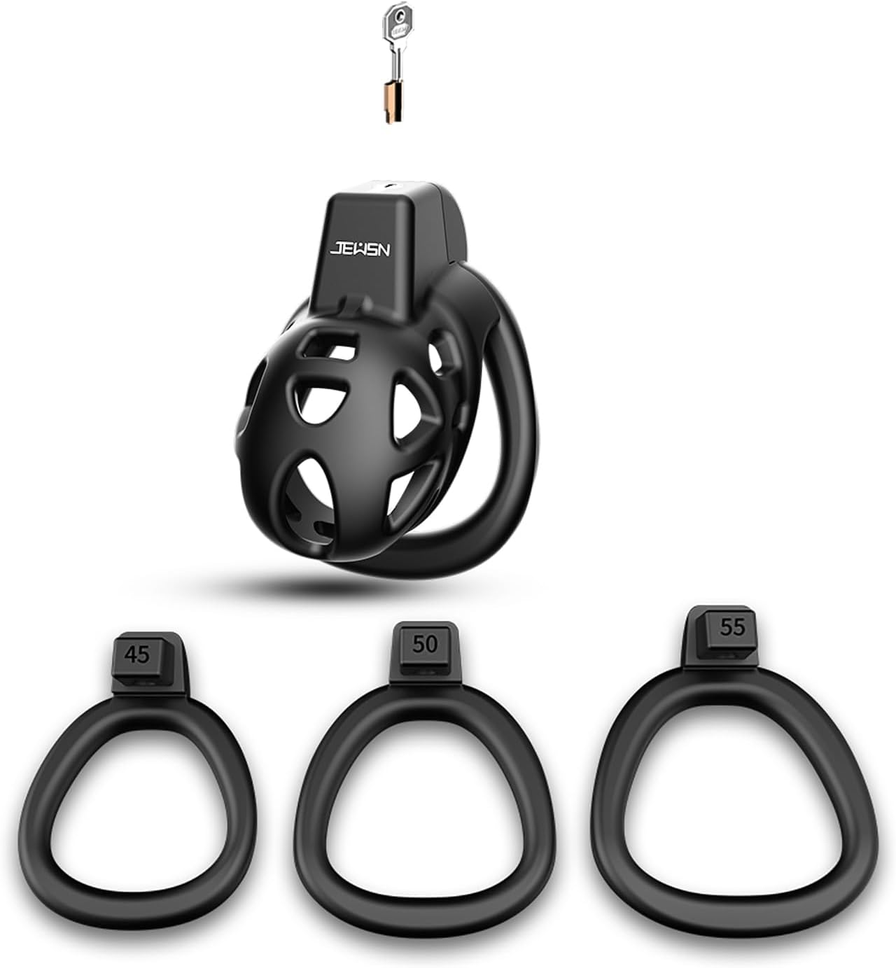 Lightweight Chastity Cage for Male Smooth KG Cock Cage Chastity Devices - image 3