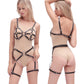 Erotic Leather Bra SM Bondage Restraint Lingerie Corset - image 0