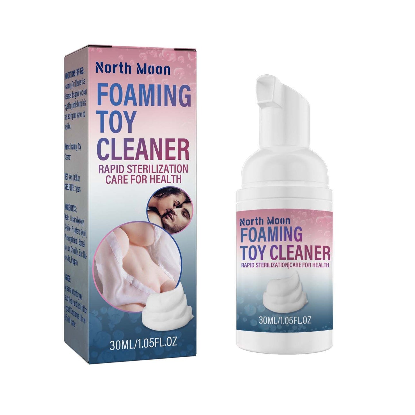 Adult Toy Sanitizer Foam Cleaner - 30ml - image 7