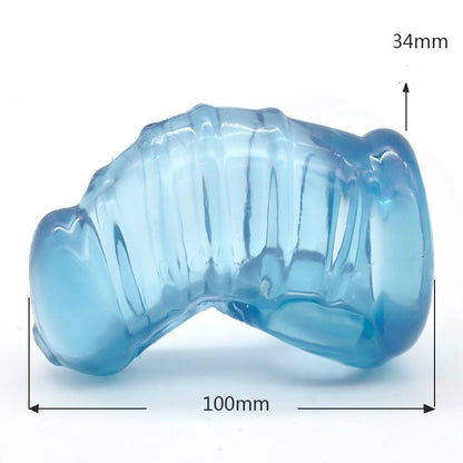 Silicone Sleeve Male Chastity Device - image 1