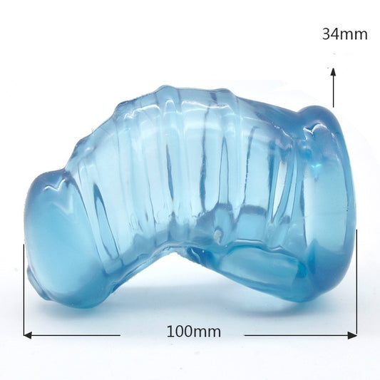 Silicone Sleeve Male Chastity Device - image 1