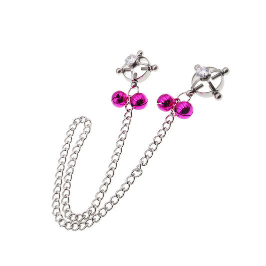Metal Nipple Clamps With Jewerly - image 0