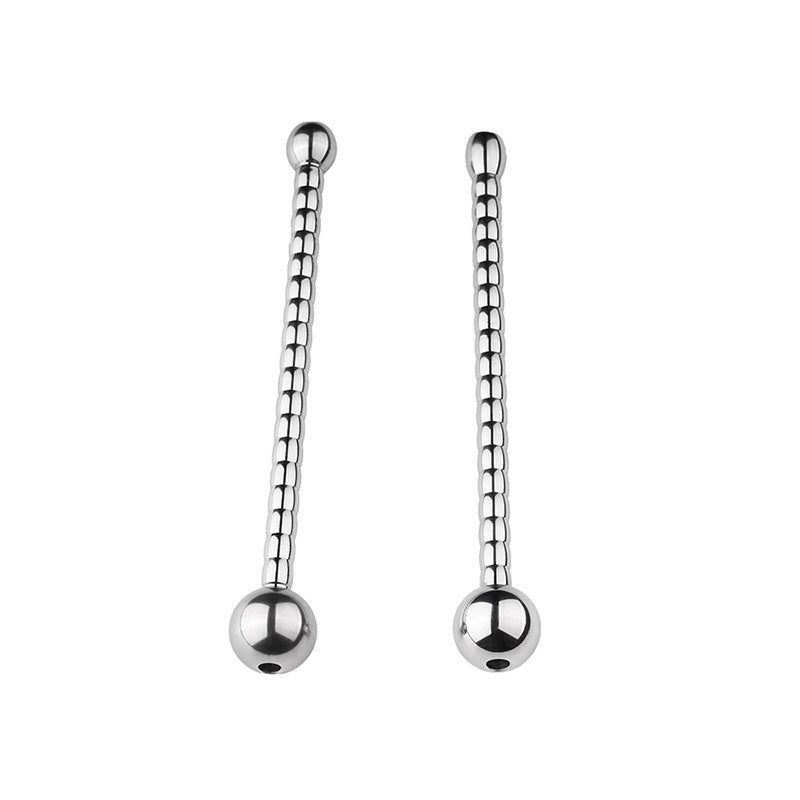 Hollow Beaded Urethral Sound Penis Plug - image 0