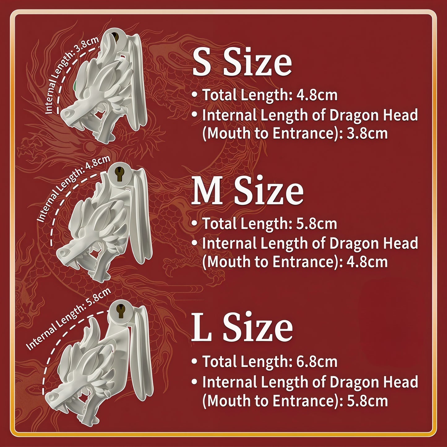 Dragon Guardian Bell Collar Chastity Cage - image 1
