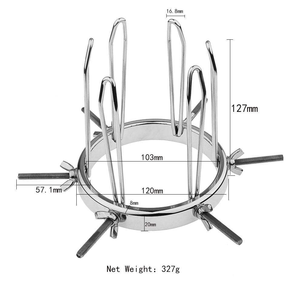 Oculus Stainless Steel Speculums Anal Virginal Explorer - L - image 2