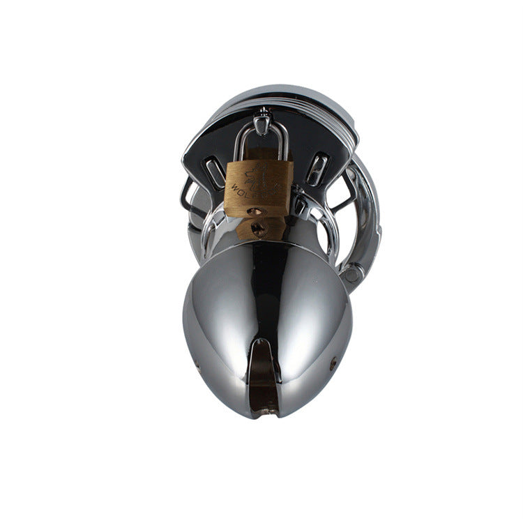 Metal Chastity Cage Prevent Cheating Quit Jerking Off Abstinence Device - image 5