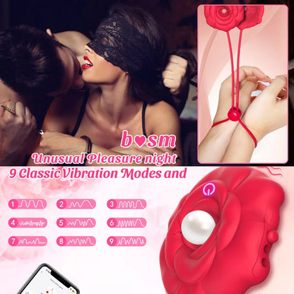 Rose Nipple Clamps - App Control - image 0