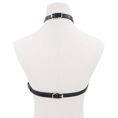 Sexy Halter Harness Cage Bra - image 1
