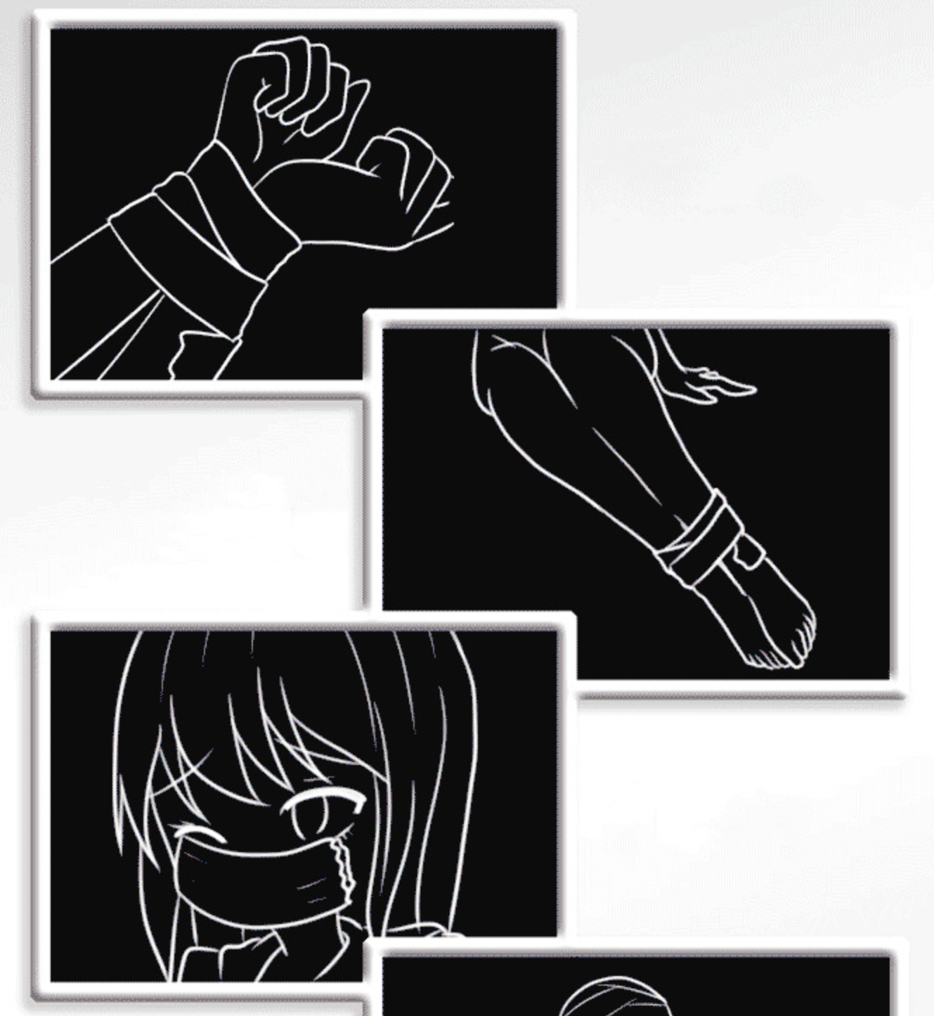 Static BDSM Bindage Tape Electrostatic Tape - image 1