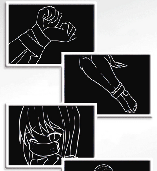 Static BDSM Bindage Tape Electrostatic Tape - image 1