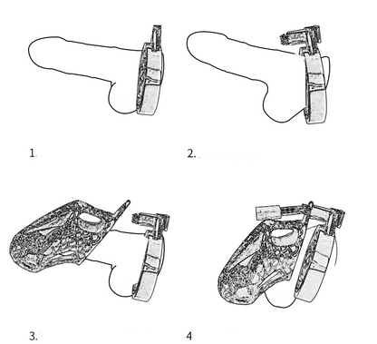 Dragon Male Chastity Cage - image 5
