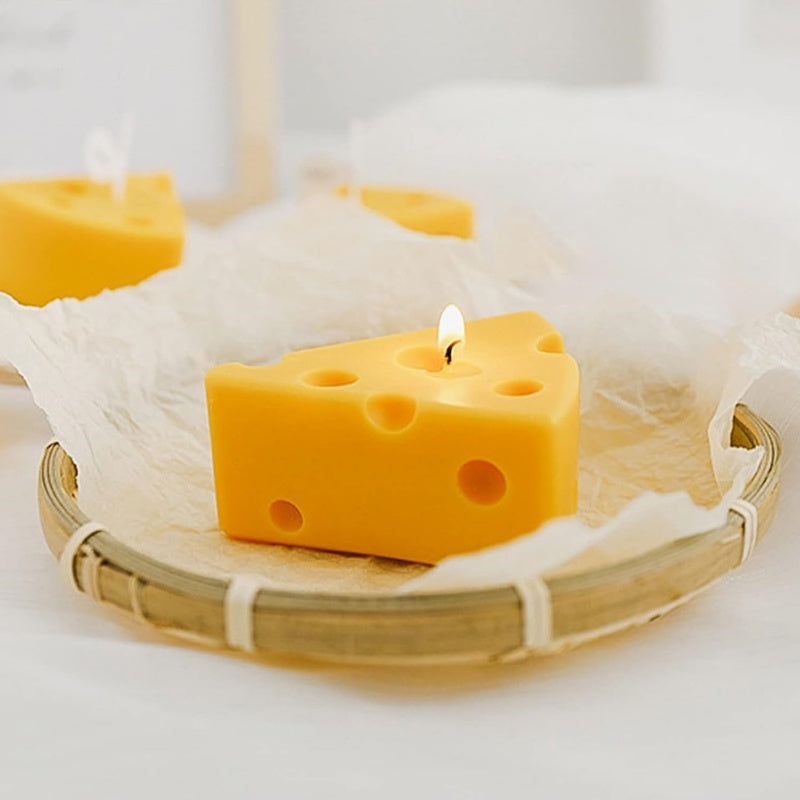 Cheese Shaped Aroma Soy Wax Scented Candle - image 4