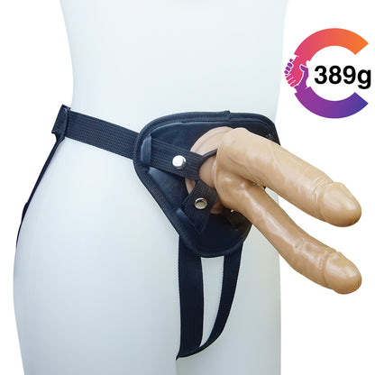 Realistic Suction Cup Dildo – Wearable & Hands-Free - Brown - image 22