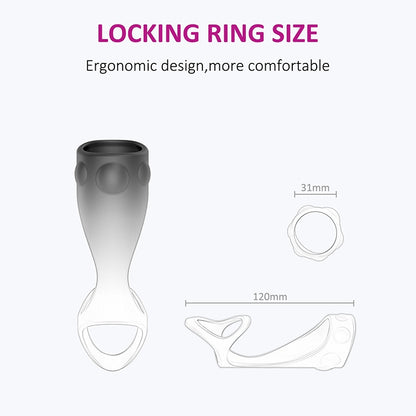 Triple Pearl Penis Cock Ring - image 5