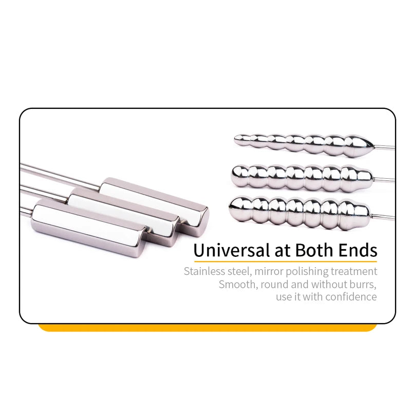Double-Headed Urethral Plug Butt Plug Prostate Massager - image 1