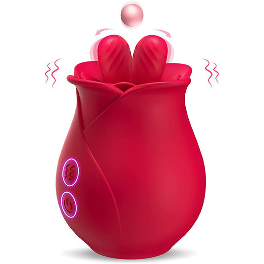 Double Tongue Lick Vibrator With 10 Frequency  - Romeo - image 0