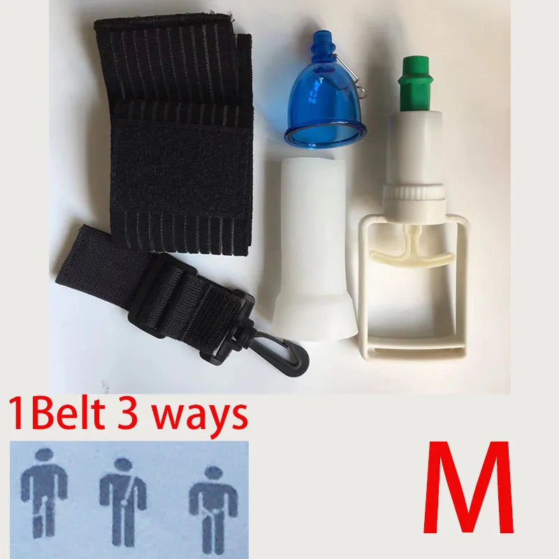 Penis Extender Stretcher Dick Hanger Cock Pump Enlargenment - M - image 5