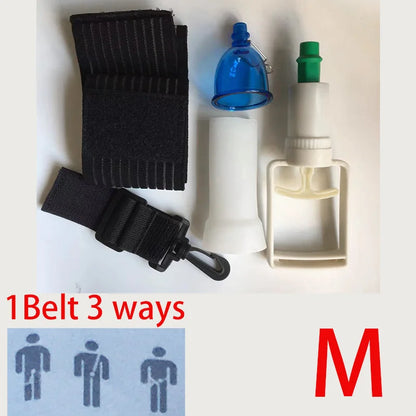 Penis Extender Stretcher Dick Hanger Cock Pump Enlargenment - M - image 5