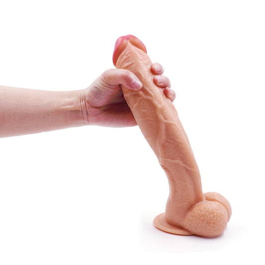 Realistic Silicone Extra Long 12-inches Big Dildo  - image 0