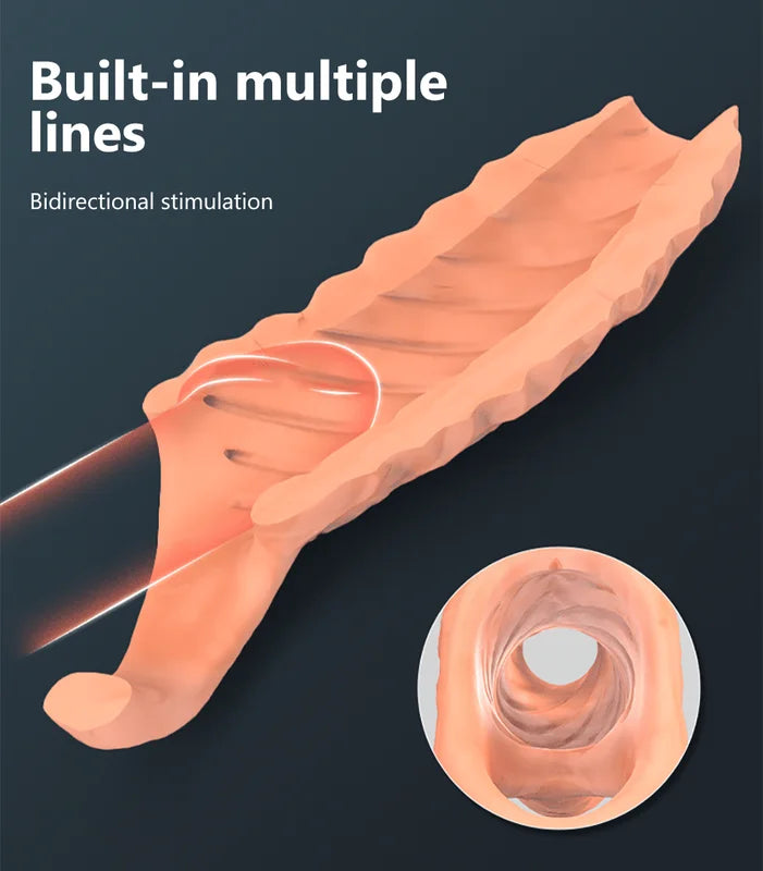 Monster Penis Enlargement Sleeve Dildo - image 3