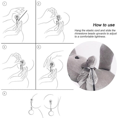 Rope Harness Nipple Clamp - image 2
