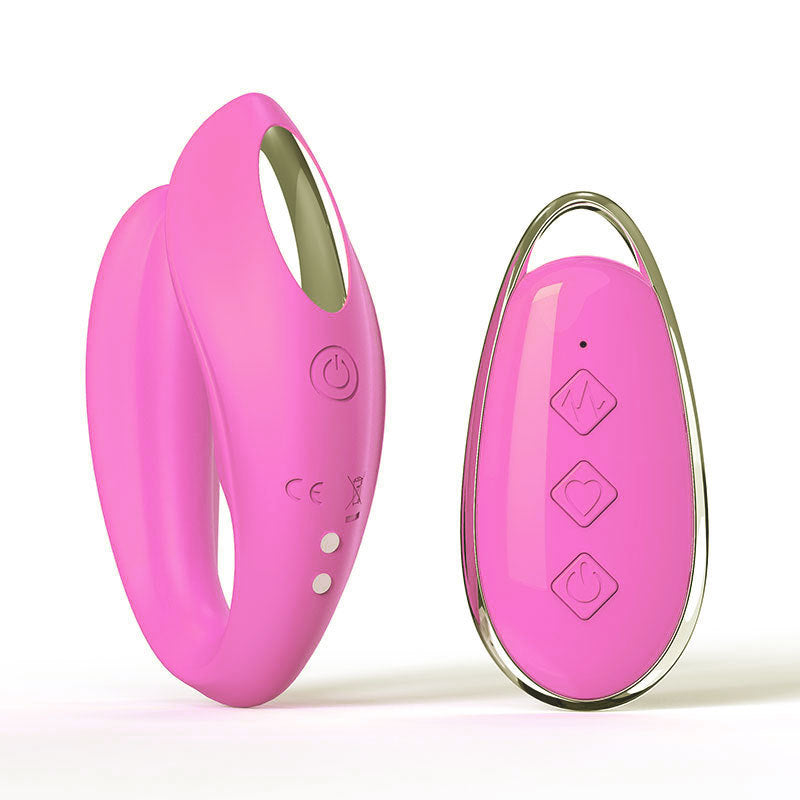 Double Motor Vibrator for Intense Dual Stimulation – Remote-Controlled & Waterproof - Pink - image 7