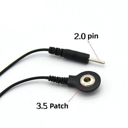 Estim Power Box Shock Wire Electrical Stimulation Cable Patch Cord - image 1