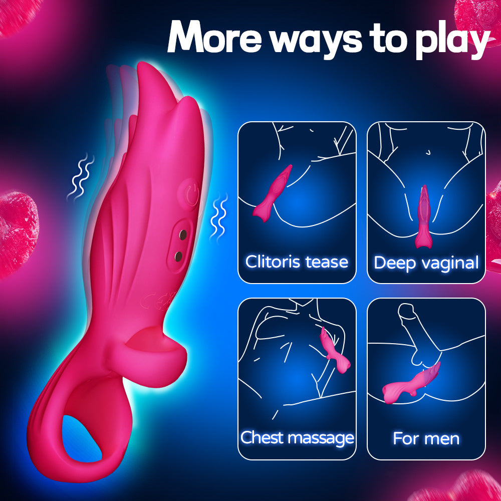 Six Finger Magic Set Vibrator Clitoris G-Spot Stimulator - image 9