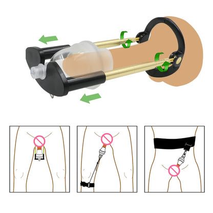 Penis Enlargement Device Penis Master Extender With Vacuum Cup - image 0