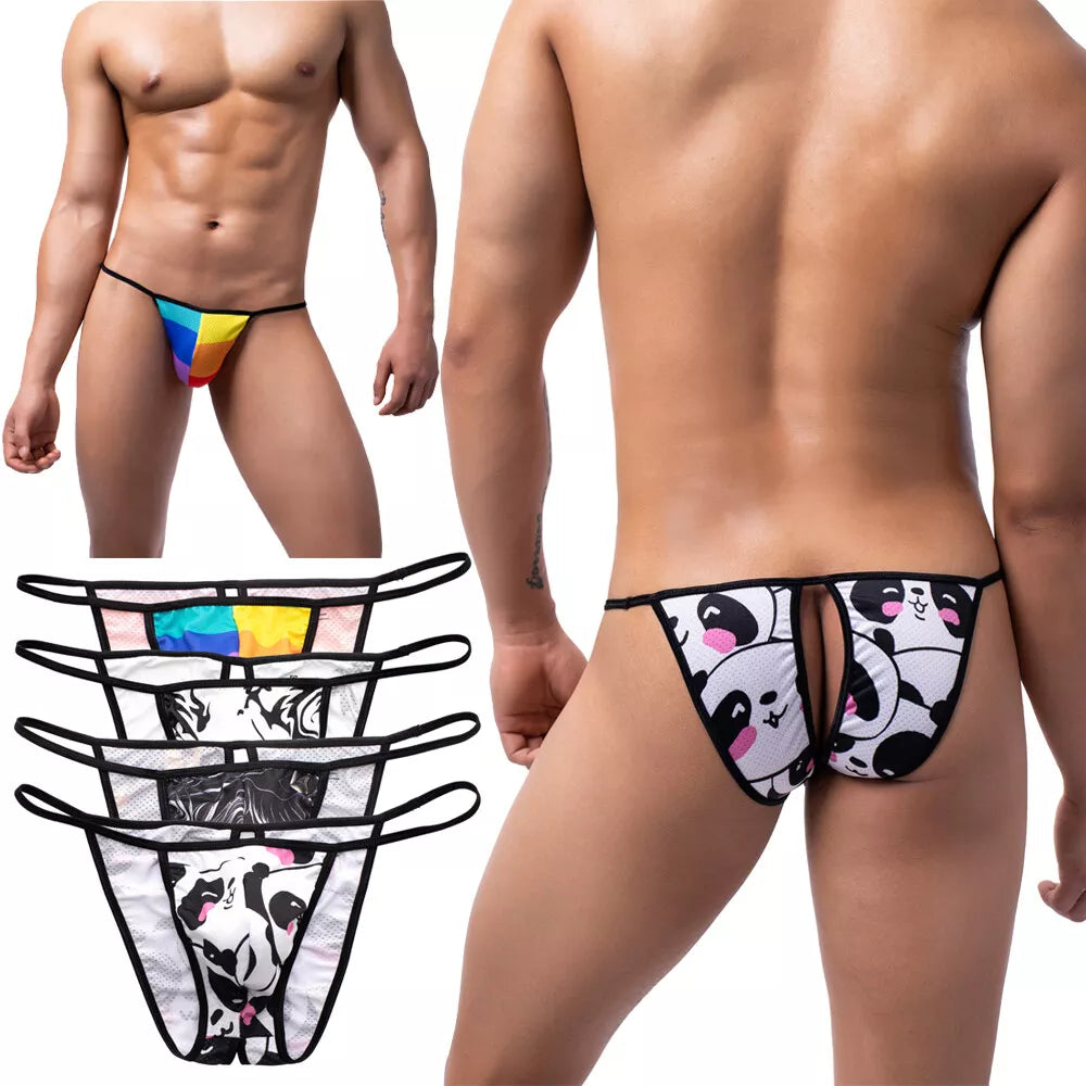 Men's Printed Triangle Low-Rise Briefs - image 26
