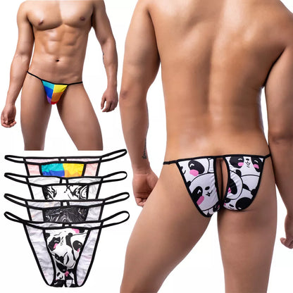 Men's Printed Triangle Low-Rise Briefs - image 26