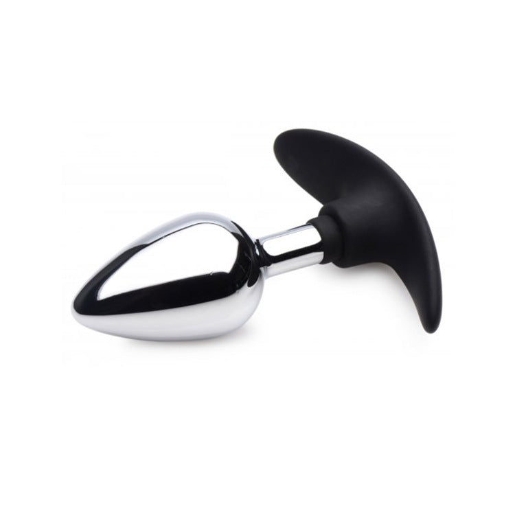 Tailz Master Series Dark Invader Metal & Silicone Anal Plug - image 3