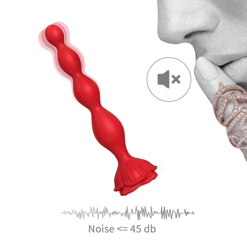 Rose Beads Vibrator Butt Plug - image 6