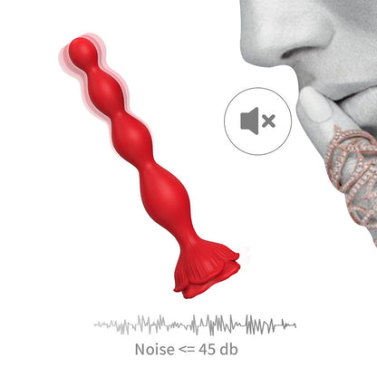Rose Beads Vibrator Butt Plug - image 6