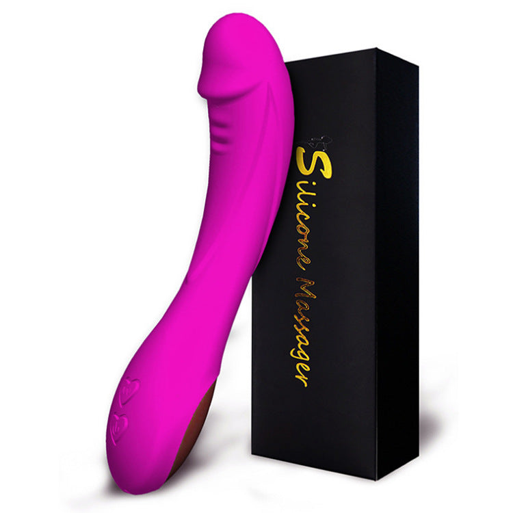 Thrusting Dildo G-spot Vibrator - Purple - image 6