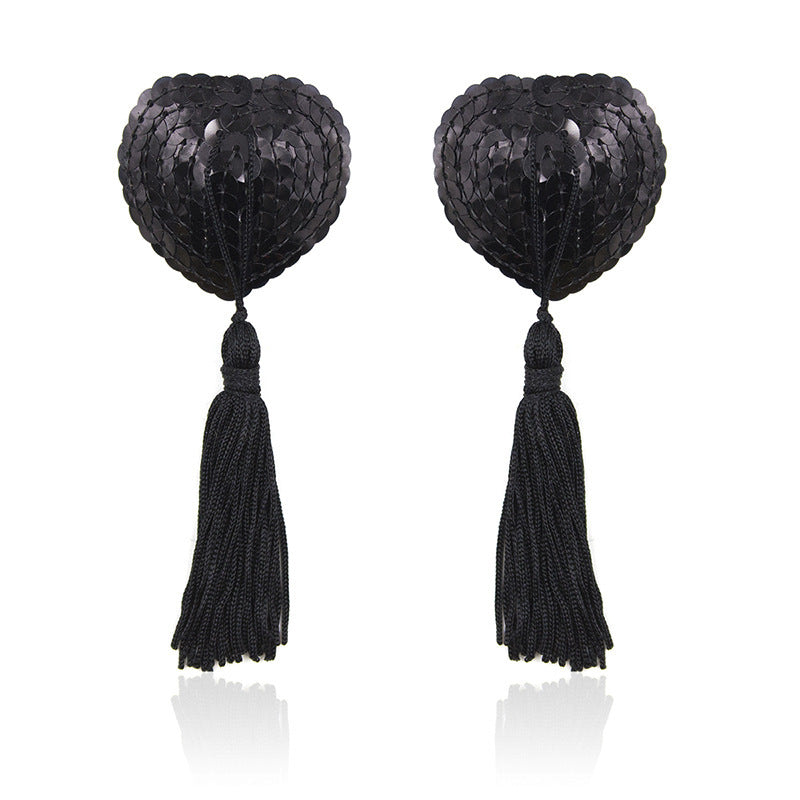 Nipple Tassels - Black - image 0