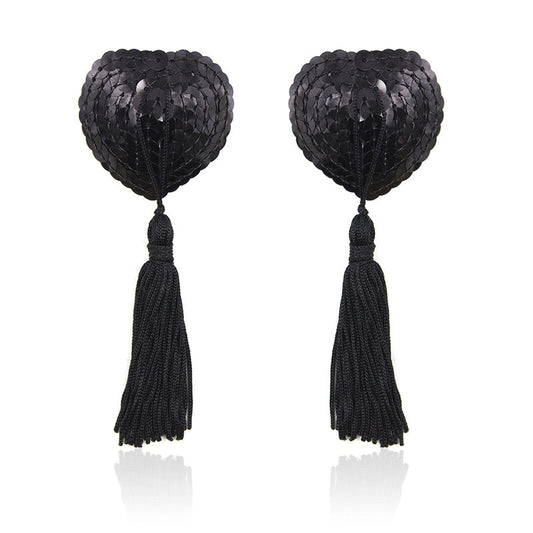 Nipple Tassels - Black - image 0