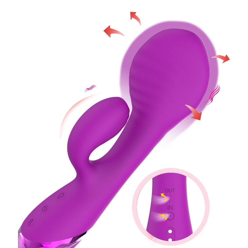 OnyxBloom Smart Pleasure Vibrator Wand - Purple - image 12