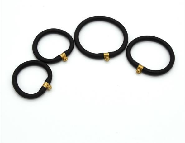 E-stim Penis Rings - with Adjustable Rings & Rechargeable Power Box - image 1