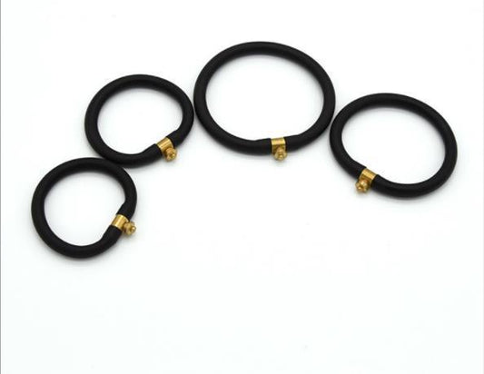 E-stim Penis Rings - with Adjustable Rings & Rechargeable Power Box - image 1