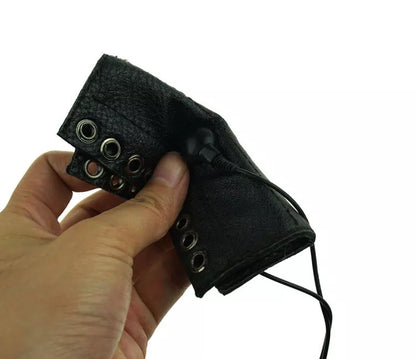 E-Stim Leather Cock Ring - image 2