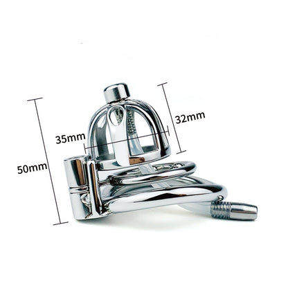 Keyless Anti-pullout Permalock Chastity Cage - image 9