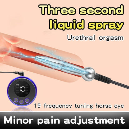 Stainless Steel Electric E-stim Stretcher Urethra Sound Rod - image 7