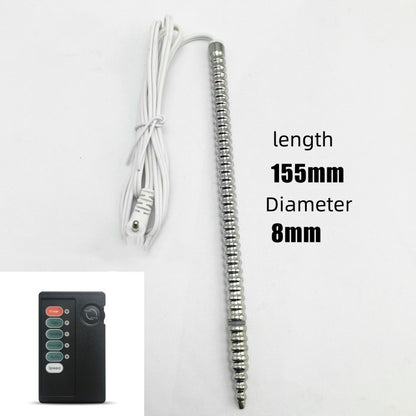 Electro-Sex Ribbed Urethra Sound Probe - Style 3 - image 7