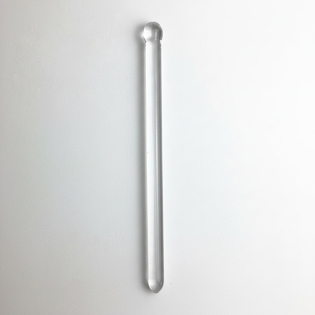 Smooth Glass Urethral Sounding Rod - 12mm - image 1
