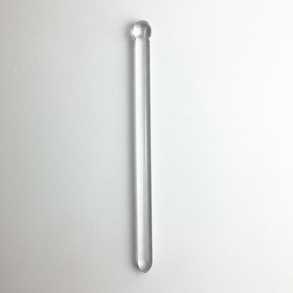 Smooth Glass Urethral Sounding Rod - 12mm - image 1