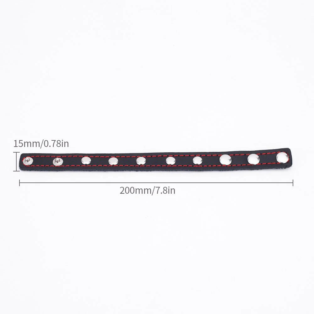 Adjustable Leather Penis Ring  - image 1